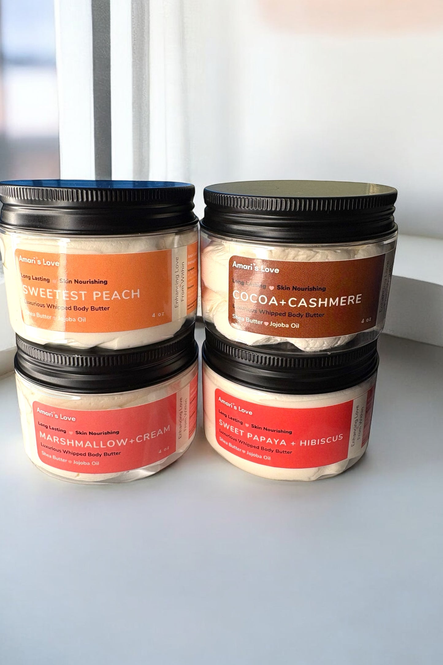 4 oz. Luxurious Whipped Body butter