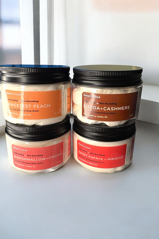 4 oz. Luxurious Whipped Body butter